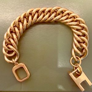 India Hicks Heritage Link bracelet - antique gold